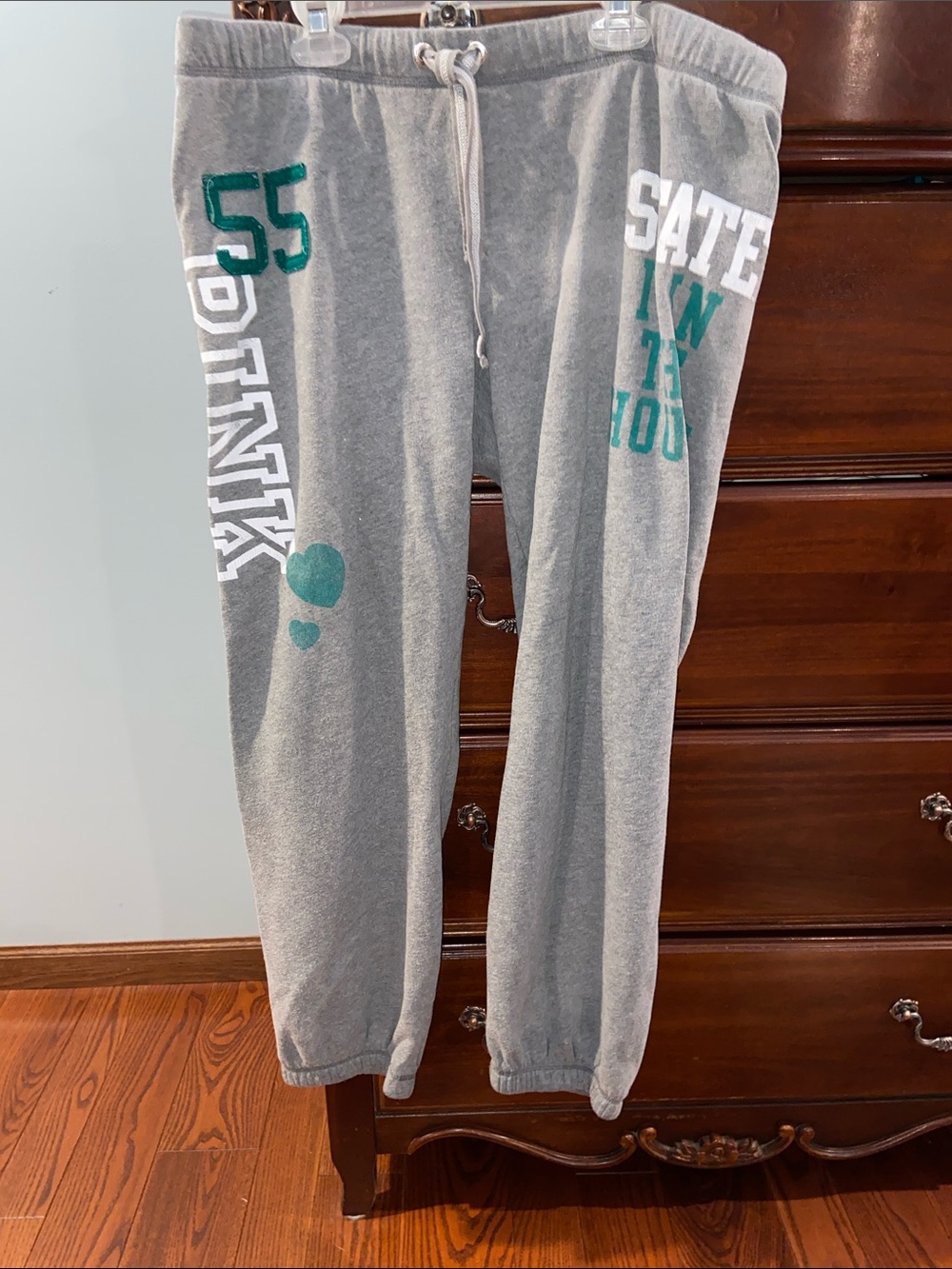 PINK, size L, gray